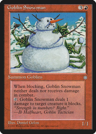 Goblin Snowman [Ice Age] | Jack's On Queen