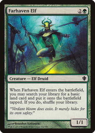 Farhaven Elf [Commander 2013] | Jack's On Queen