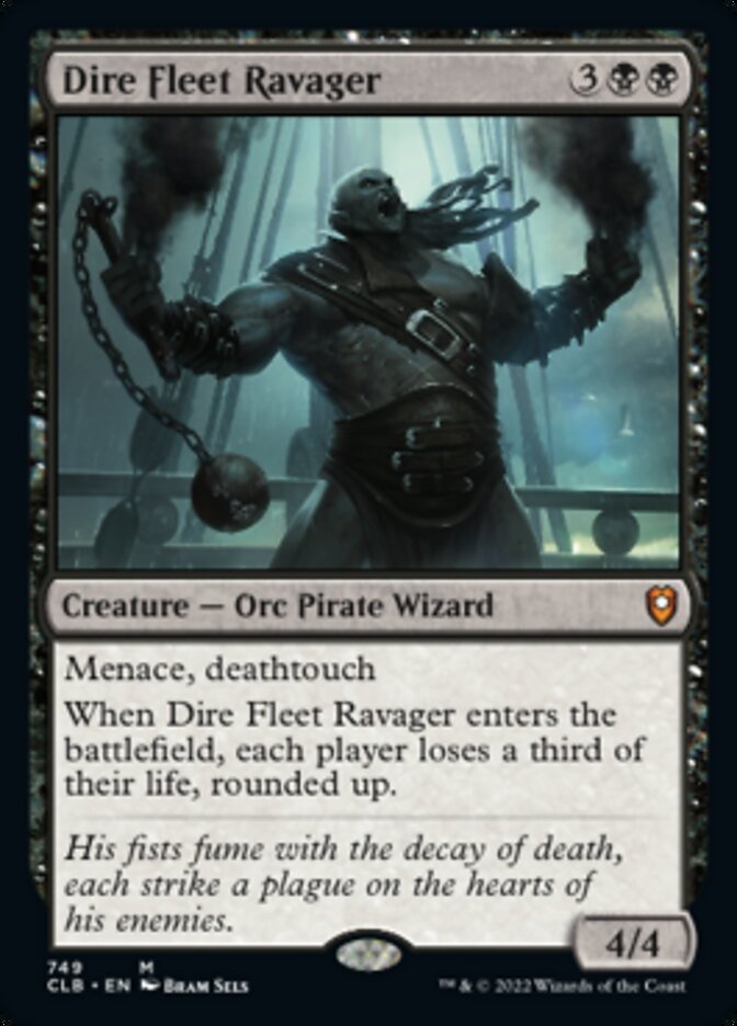 Dire Fleet Ravager [Commander Legends: Battle for Baldur's Gate] | Jack's On Queen