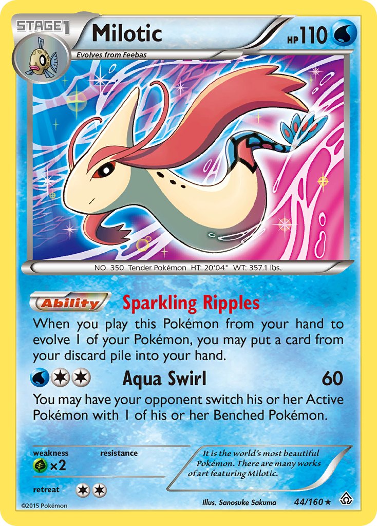 Milotic (44/160) [XY: Primal Clash] | Jack's On Queen