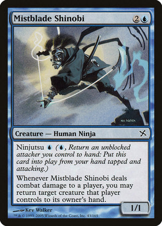 Mistblade Shinobi [Betrayers of Kamigawa] | Jack's On Queen