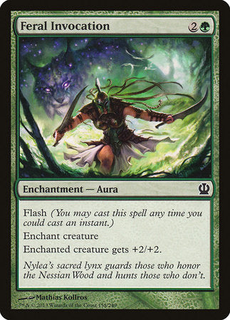 Feral Invocation [Theros] | Jack's On Queen