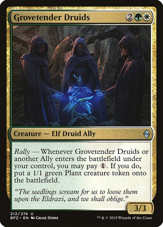 Grovetender Druids [Battle for Zendikar] | Jack's On Queen