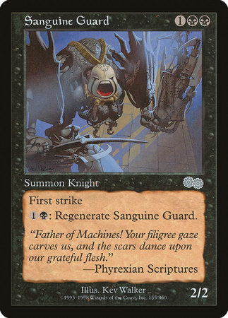 Sanguine Guard [Urza's Saga] | Jack's On Queen