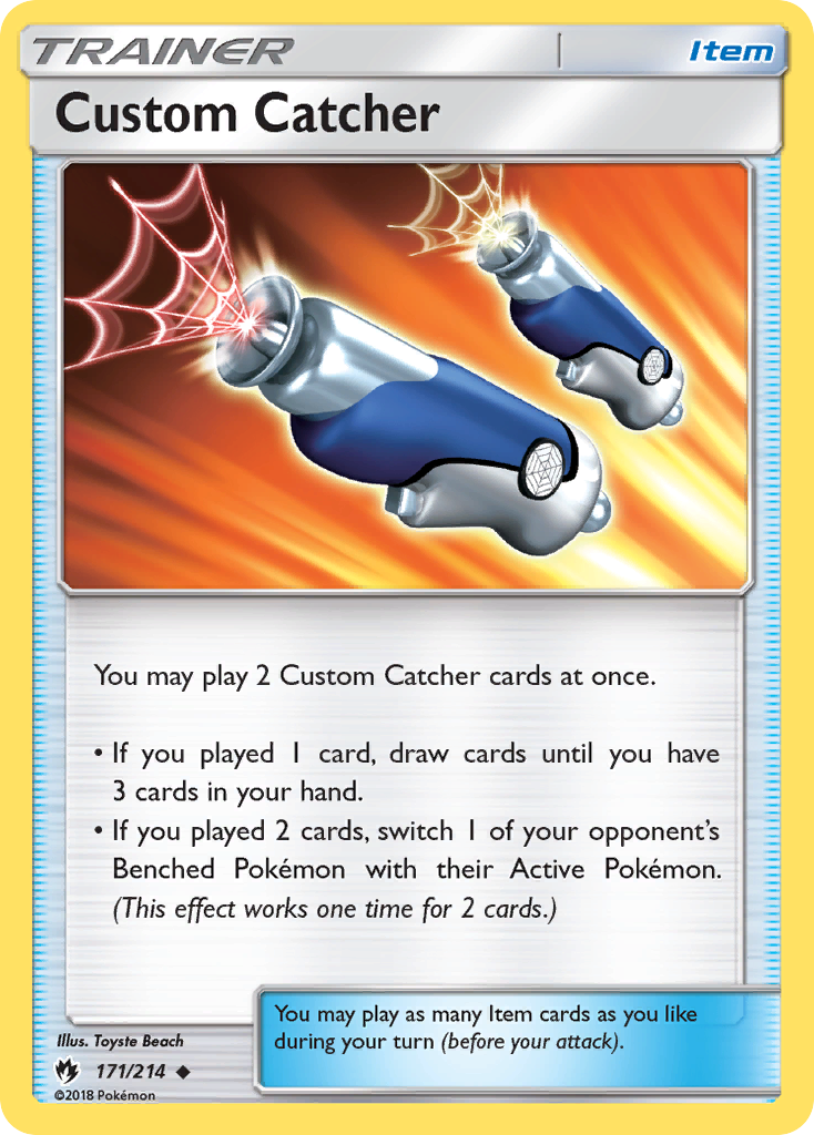 Custom Catcher (171/214) [Sun & Moon: Lost Thunder] | Jack's On Queen