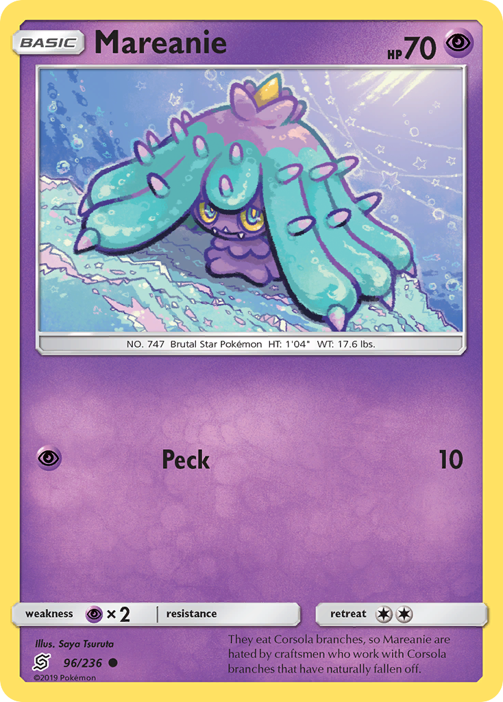 Mareanie (96/236) [Sun & Moon: Unified Minds] | Jack's On Queen