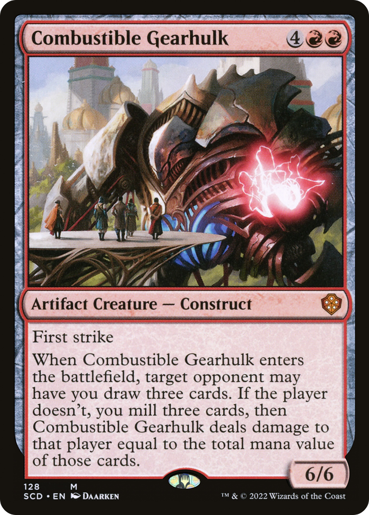 Combustible Gearhulk [Starter Commander Decks] | Jack's On Queen