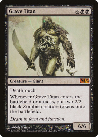 Grave Titan [Magic 2012] | Jack's On Queen