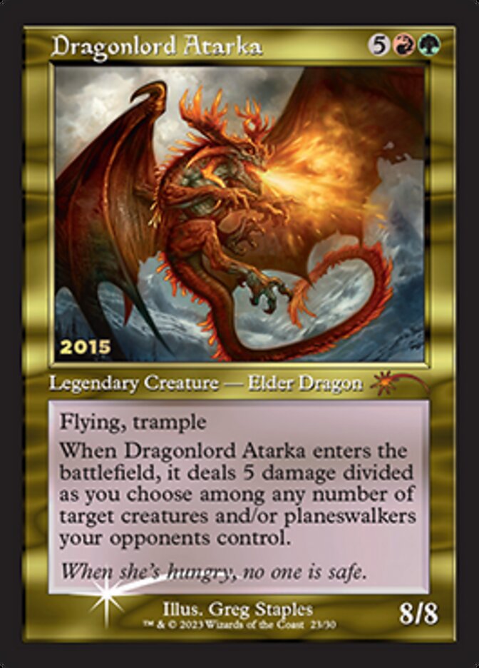 Dragonlord Atarka [30th Anniversary Promos] | Jack's On Queen