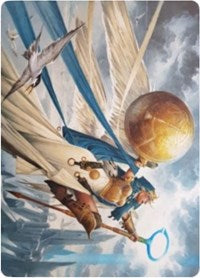 Linvala, Shield of Sea Gate Art Card [Zendikar Rising Art Series] | Jack's On Queen