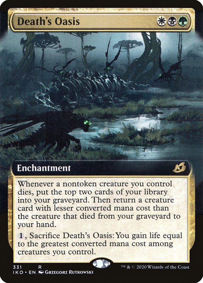 Death's Oasis (Extended Art) [Ikoria: Lair of Behemoths] | Jack's On Queen