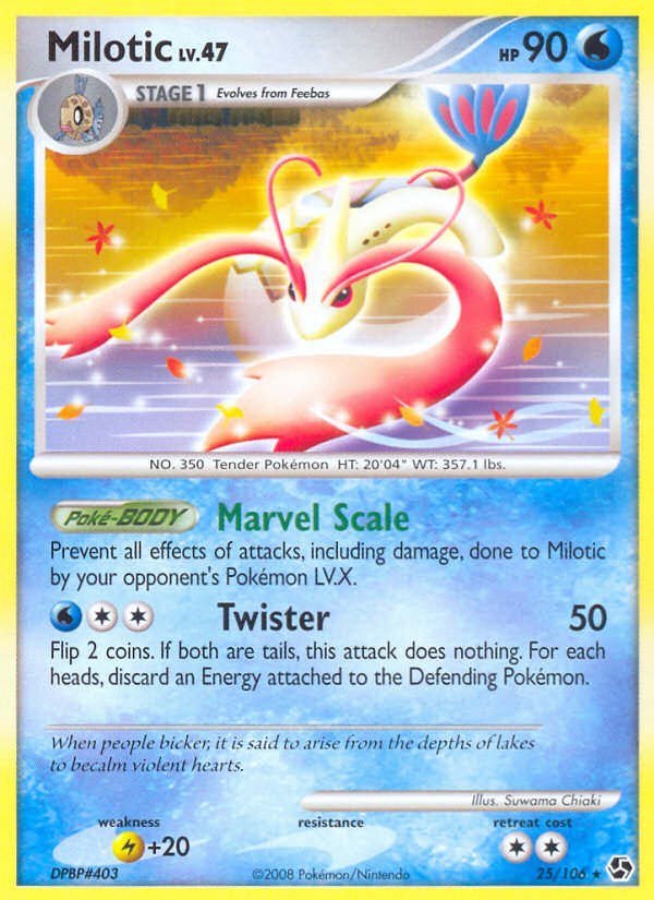 Milotic (25/106) [Diamond & Pearl: Great Encounters] | Jack's On Queen