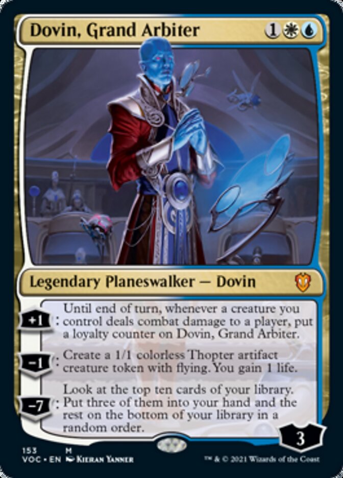 Dovin, Grand Arbiter [Innistrad: Crimson Vow Commander] | Jack's On Queen