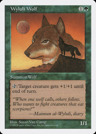 Wyluli Wolf [Fifth Edition] | Jack's On Queen