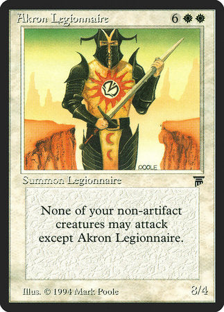 Akron Legionnaire [Legends] | Jack's On Queen