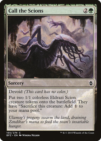 Call the Scions [Battle for Zendikar] | Jack's On Queen