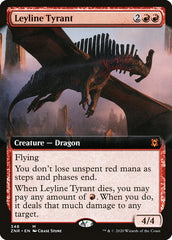 Leyline Tyrant (Extended Art) [Zendikar Rising] | Jack's On Queen