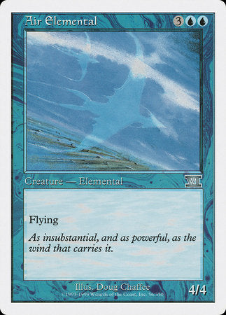 Air Elemental [Classic Sixth Edition] | Jack's On Queen