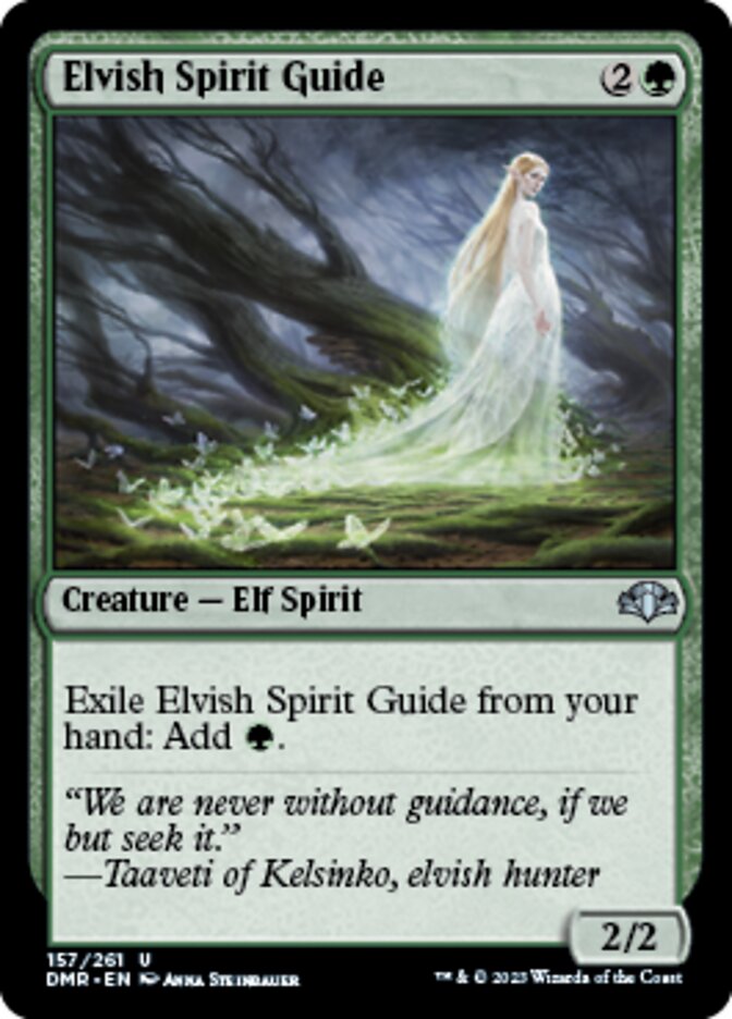 Elvish Spirit Guide [Dominaria Remastered] | Jack's On Queen