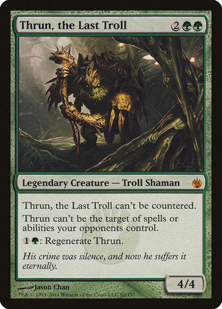 Thrun, the Last Troll [Mirrodin Besieged] | Jack's On Queen