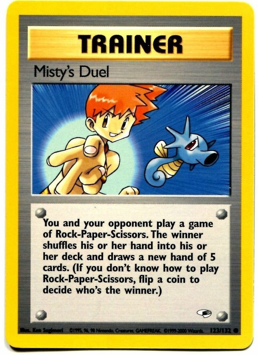 Misty's Duel (123/132) [Gym Heroes Unlimited] | Jack's On Queen