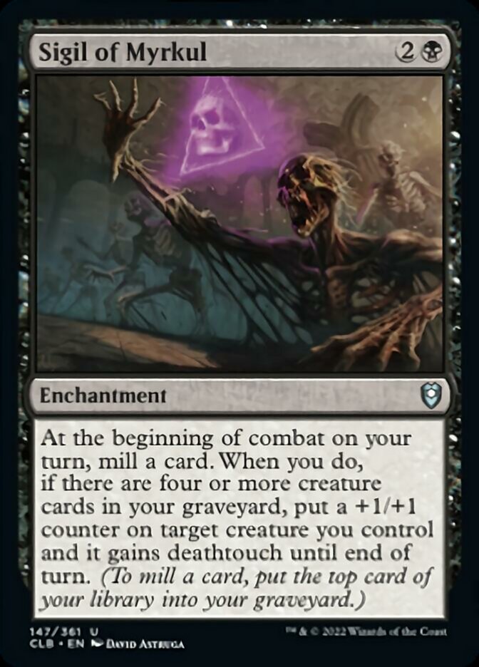 Sigil of Myrkul [Commander Legends: Battle for Baldur's Gate] | Jack's On Queen