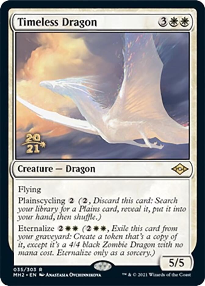Timeless Dragon [Modern Horizons 2 Prerelease Promos] | Jack's On Queen