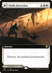 Ondu Inversion // Ondu Skyruins (Extended Art) [Zendikar Rising] | Jack's On Queen
