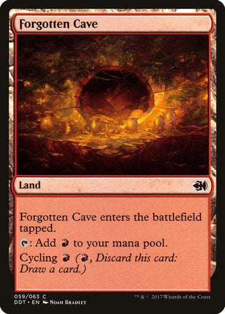 Forgotten Cave [Duel Decks: Merfolk vs. Goblins] | Jack's On Queen