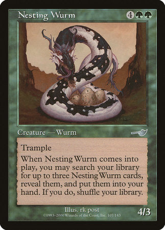 Nesting Wurm [Nemesis] | Jack's On Queen