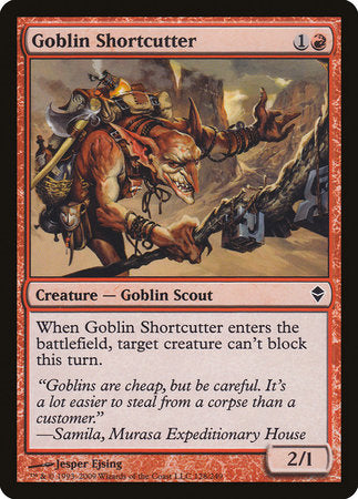 Goblin Shortcutter [Zendikar] | Jack's On Queen