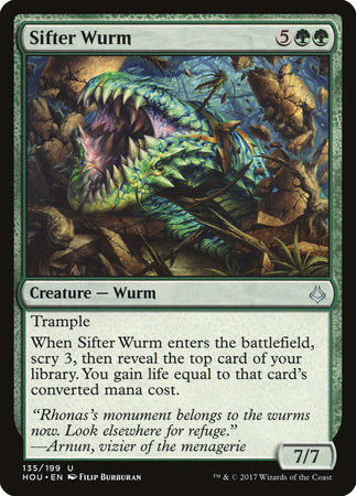 Sifter Wurm [Hour of Devastation] | Jack's On Queen