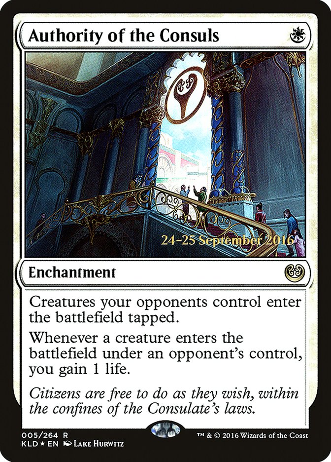 Authority of the Consuls  [Kaladesh Prerelease Promos] | Jack's On Queen