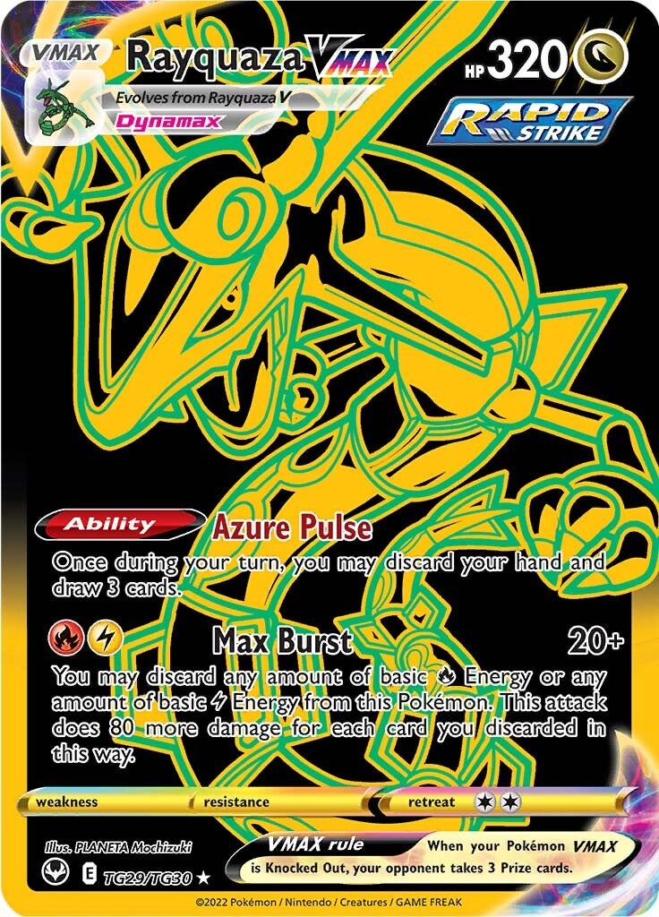 Rayquaza VMAX (TG29/TG30) [Sword & Shield: Silver Tempest] | Jack's On Queen