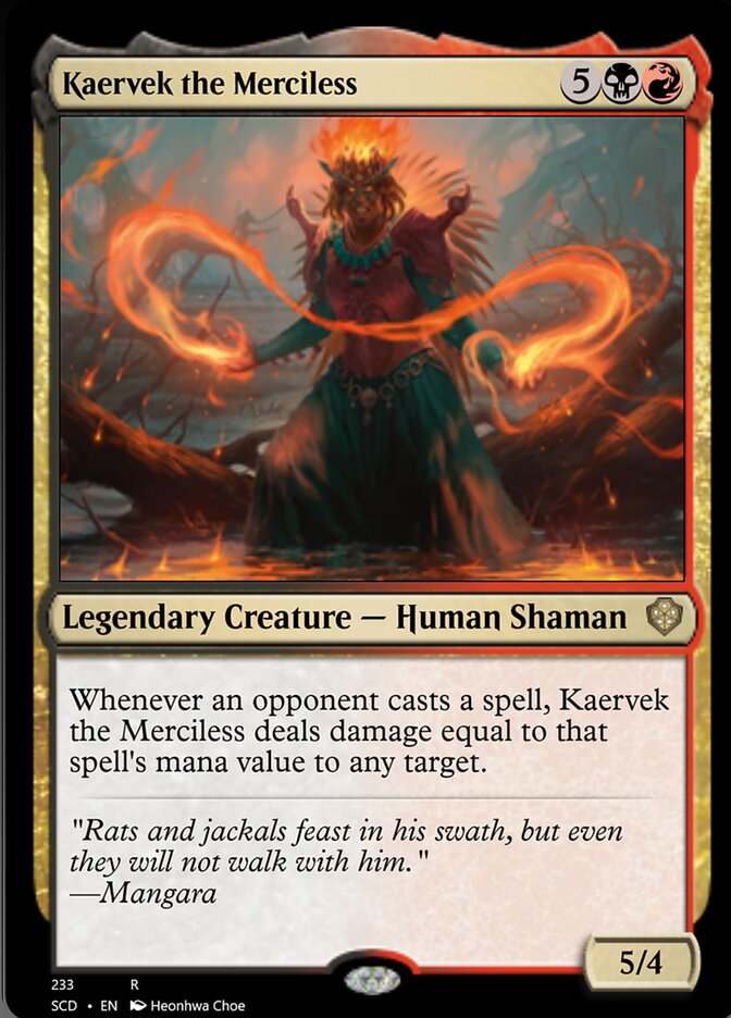 Kaervek the Merciless [Starter Commander Decks] | Jack's On Queen