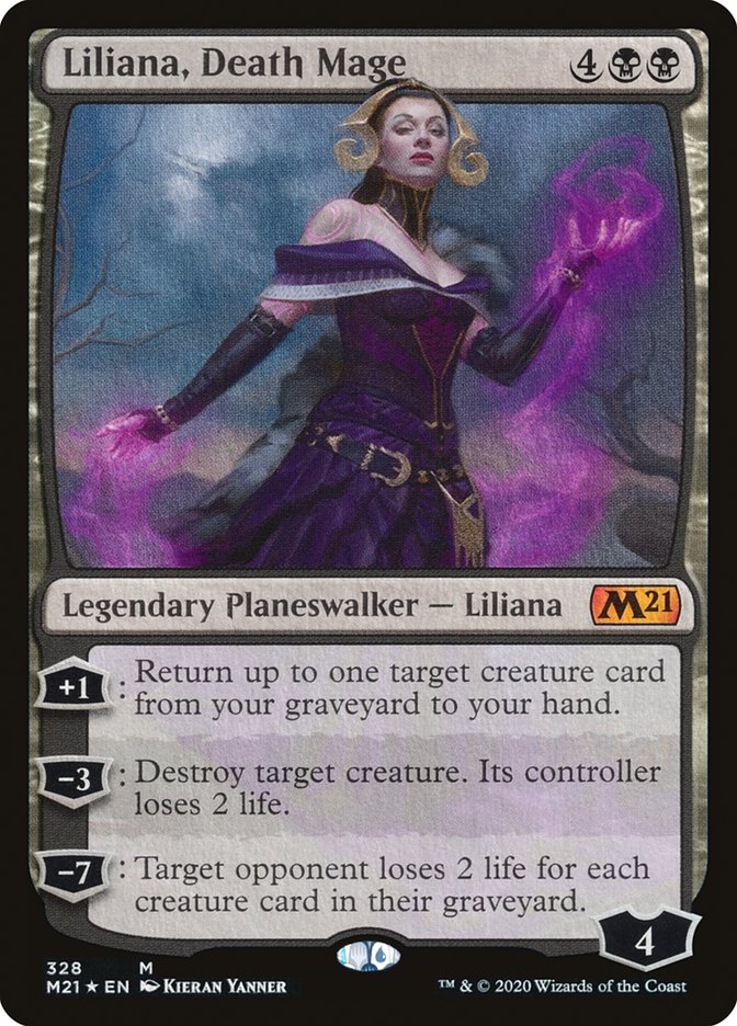 Liliana, Death Mage [Core Set 2021] | Jack's On Queen