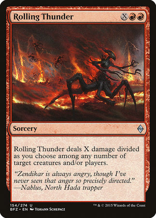 Rolling Thunder [Battle for Zendikar] | Jack's On Queen