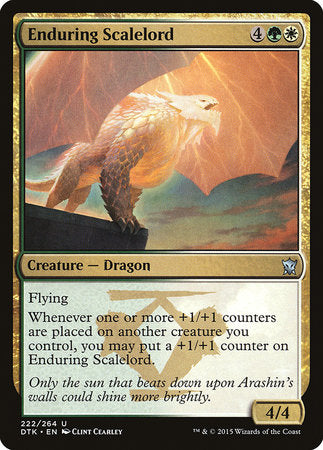 Enduring Scalelord [Dragons of Tarkir] | Jack's On Queen
