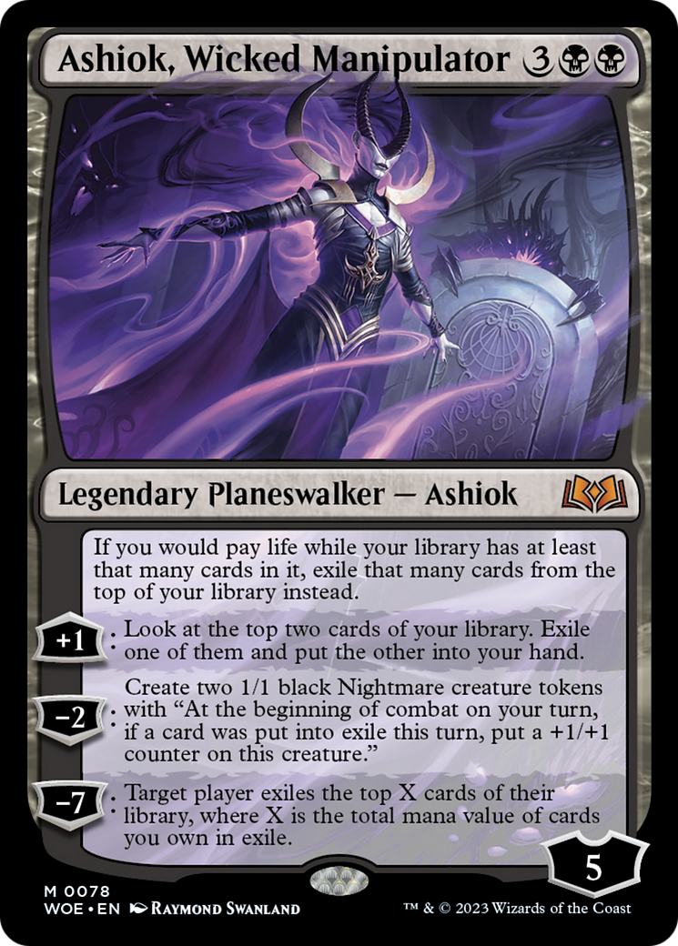 Ashiok, Wicked Manipulator [Wilds of Eldraine] | Jack's On Queen