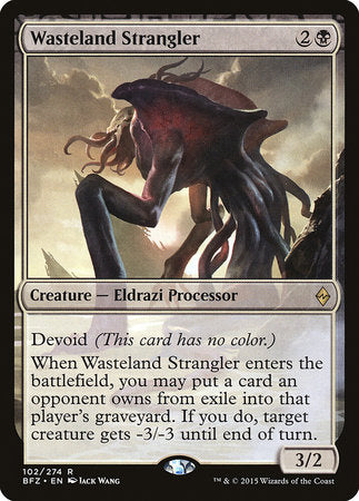 Wasteland Strangler [Battle for Zendikar] | Jack's On Queen