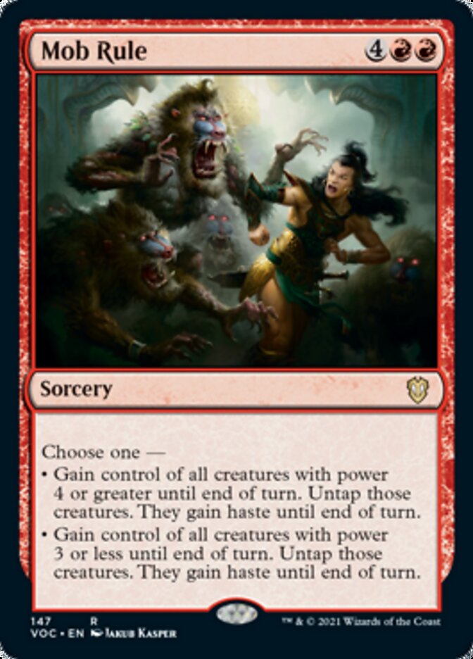Mob Rule [Innistrad: Crimson Vow Commander] | Jack's On Queen