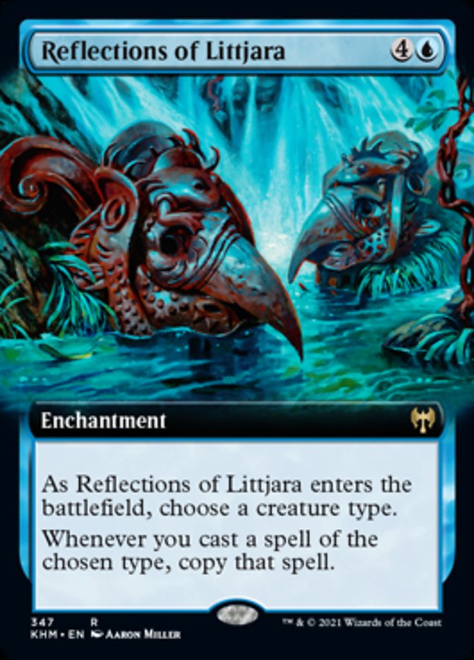 Reflections of Littjara (Extended Art) [Kaldheim] | Jack's On Queen