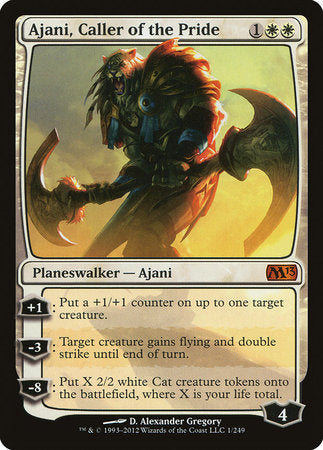 Ajani, Caller of the Pride [Magic 2013] | Jack's On Queen