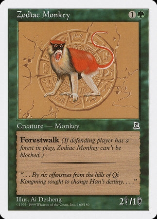 Zodiac Monkey [Portal Three Kingdoms] | Jack's On Queen