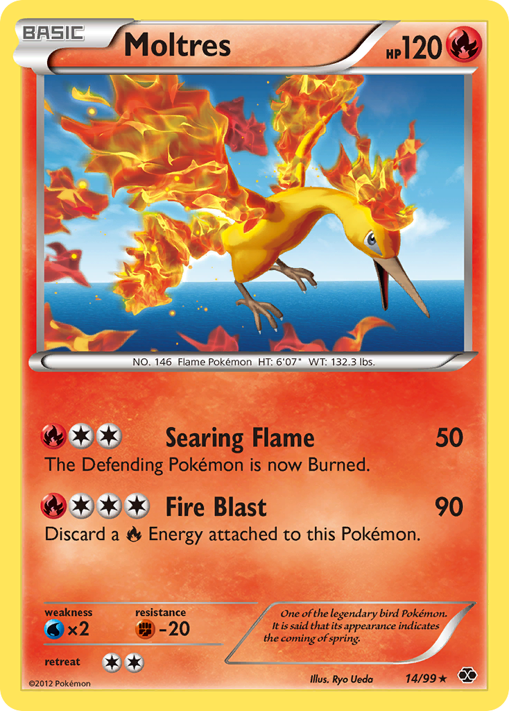 Moltres (14/99) [Black & White: Next Destinies] | Jack's On Queen