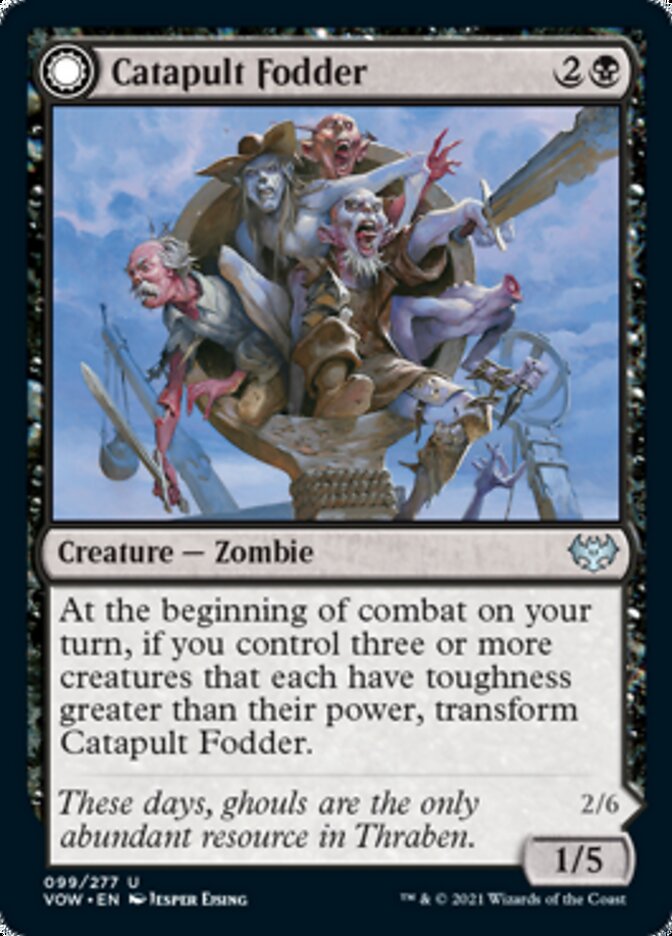 Catapult Fodder // Catapult Captain [Innistrad: Crimson Vow] | Jack's On Queen