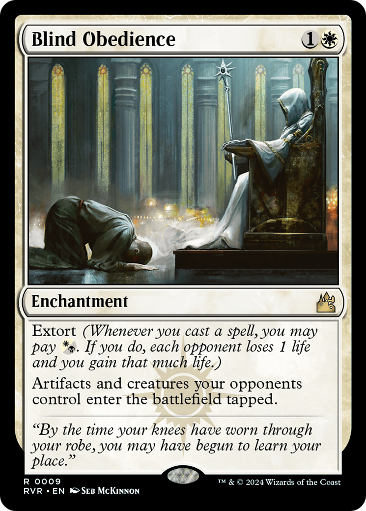 Blind Obedience [Ravnica Remastered] | Jack's On Queen