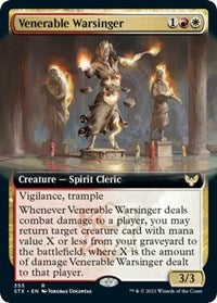 Venerable Warsinger (Extended) [Strixhaven: School of Mages] | Jack's On Queen