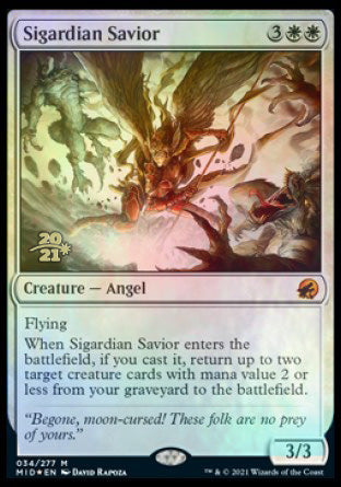 Sigardian Savior [Innistrad: Midnight Hunt Prerelease Promos] | Jack's On Queen