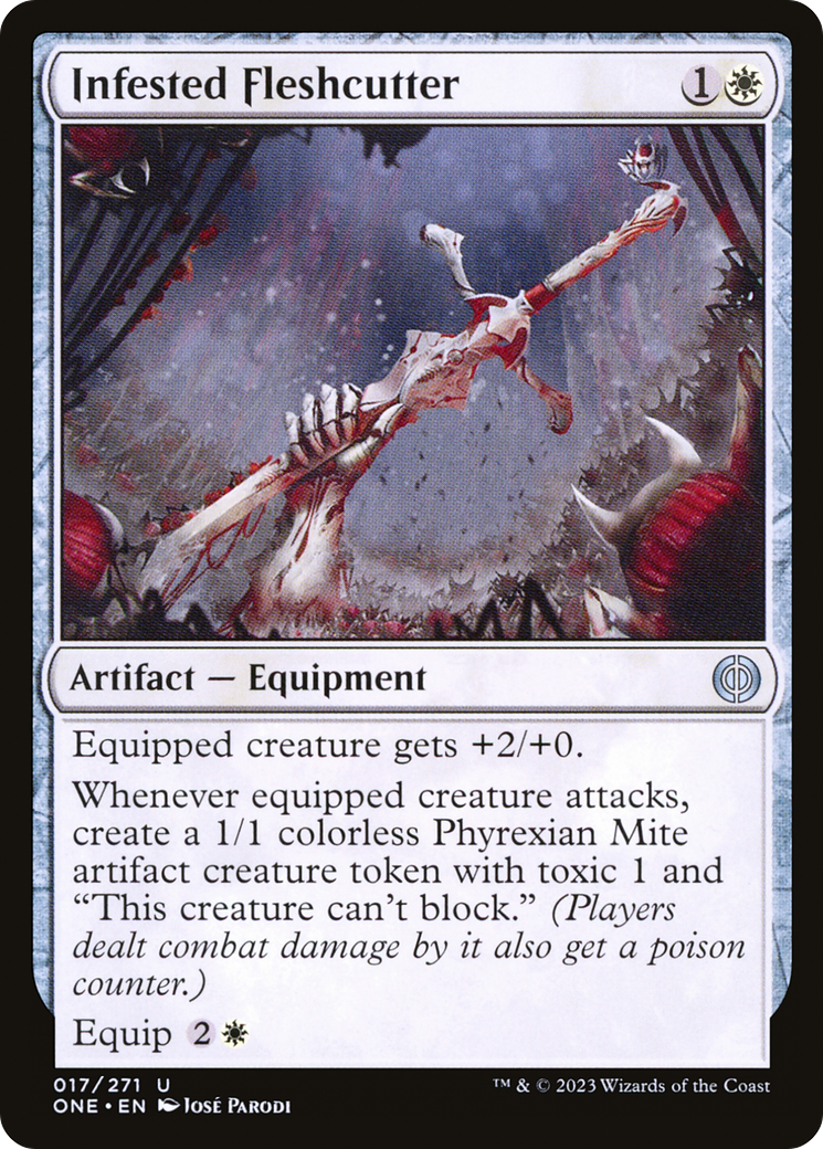 Infested Fleshcutter [Phyrexia: All Will Be One] | Jack's On Queen